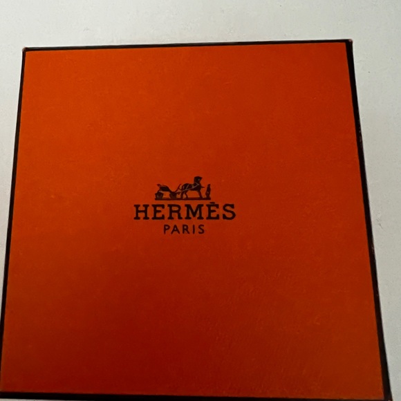 Hermes white enamel clic clac bracelet large size - Picture 6 of 6